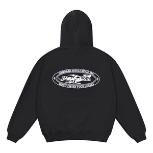 (New) PC - Don't Chase Your Losses Hoodie - Black (Embroidered Logo)