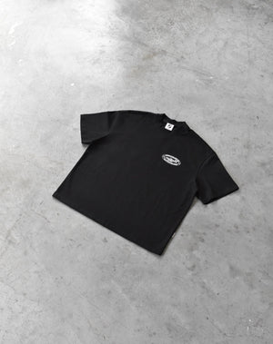 (New) PC - Don't Chase Your Losses Tee - Black (Embroidered Logo)