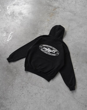 (New) PC - Don't Chase Your Losses Hoodie - Black (Embroidered Logo)